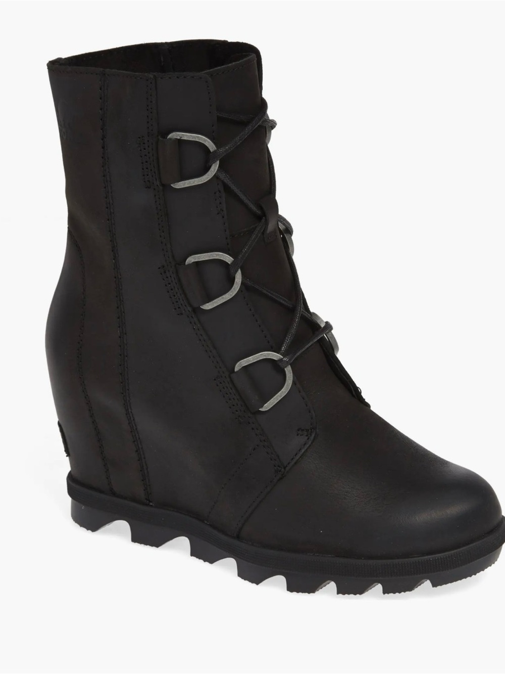 Black SOREL Joan of Arctic Wedge II